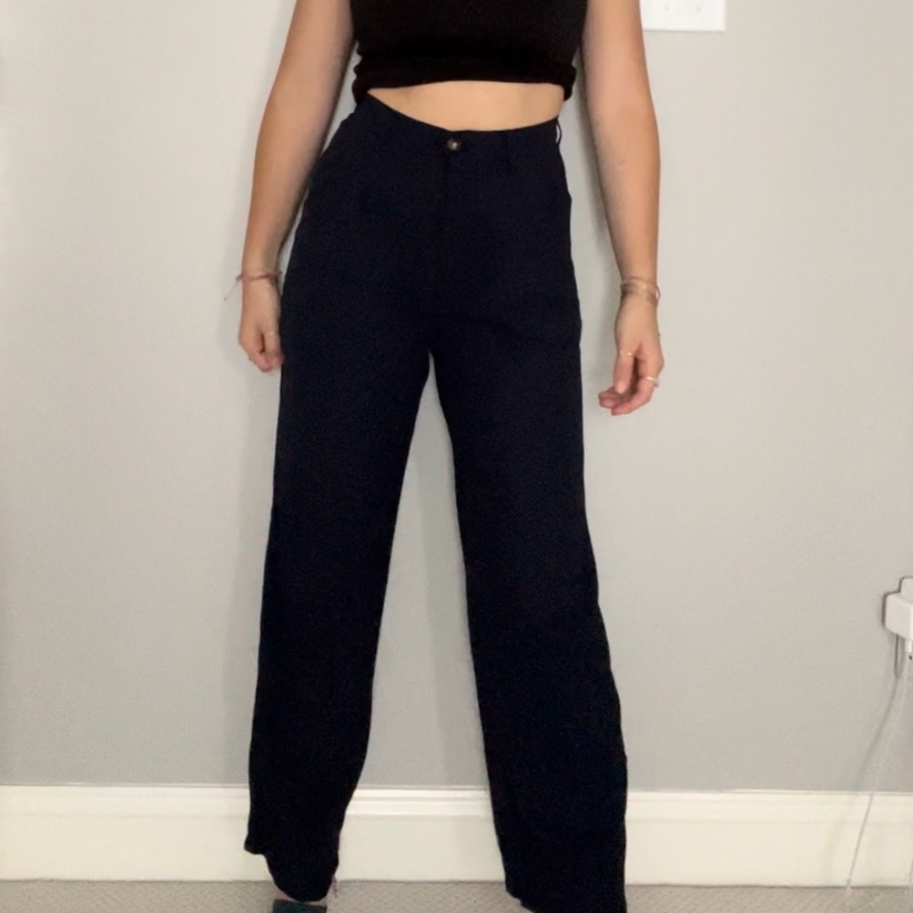 Navy Blue Business Slacks